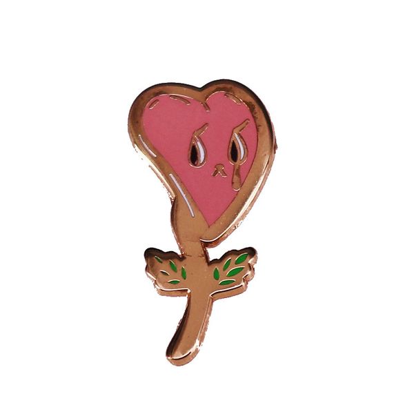 weeping heart-shaped grass brooch metal enamel lapel badge collect denim jacket backpack pin given friends and fans gifts, Blue
weeping heart-shaped grass brooch metal enamel lapel badge collect denim jacket backpack pin given friends and fans gifts, Blue
