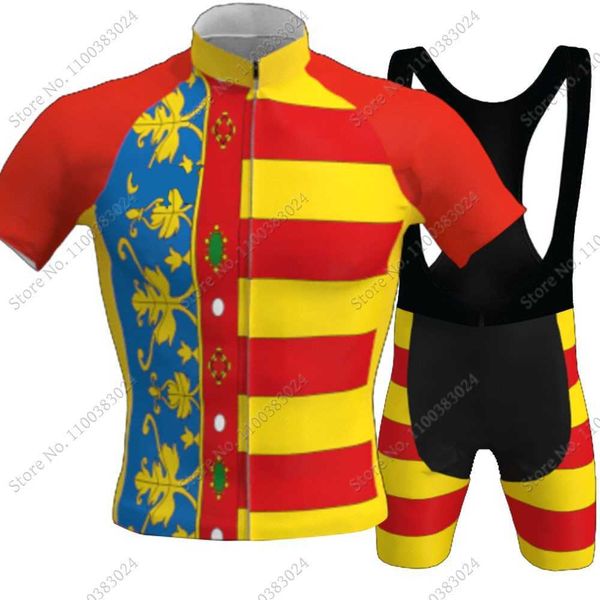 designer 2022 cycling jersey valencia flag set summer men bicycle clothing road bike shirts suit bicycle bib shorts mtb ropa maillot, Black;red
designer 2022 cycling jersey valencia flag set summer men bicycle clothing road bike shirts suit bicycle bib shorts mtb ropa maillot, Black;red