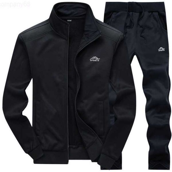 men polyester tracksuits sweatshirt sporting fleece gyms spring jacket pants casual men's track suit sportswear fitness, Gray
men polyester tracksuits sweatshirt sporting fleece gyms spring jacket pants casual men's track suit sportswear fitness, Gray