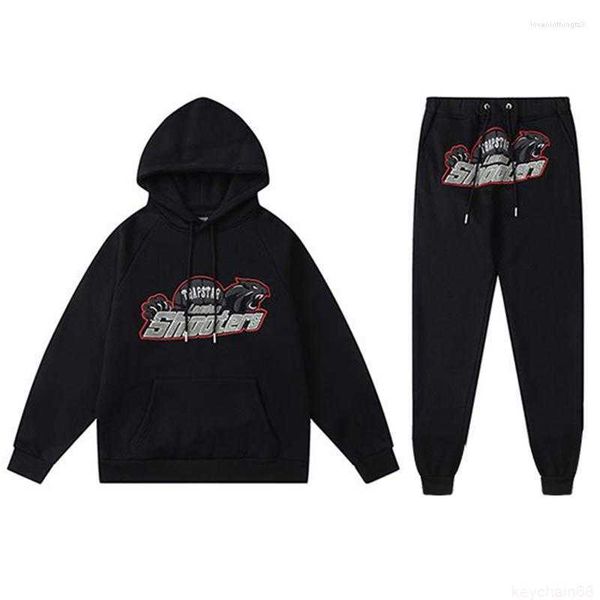 men's tracksuits men clothing tracksuit set trap star shooter sportswear hoodie trousers 2 piece suit fashion hip hop streetwear brand, Gray
men's tracksuits men clothing tracksuit set trap star shooter sportswear hoodie trousers 2 piece suit fashion hip hop streetwear brand, Gray