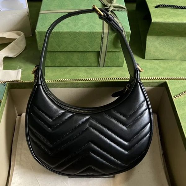 7a loop half-moon baguette bag handbag chain one shoulder messenger underarm bag fashion classic women's genuine leather bag wave patte
7a loop half-moon baguette bag handbag chain one shoulder messenger underarm bag fashion classic women's genuine leather bag wave patte
