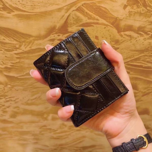 women card holders wallet black 10x9cm leather multi-slot card pack fashion wallets slim coin purse brand designer bag, Brown;gray
women card holders wallet black 10x9cm leather multi-slot card pack fashion wallets slim coin purse brand designer bag, Brown;gray