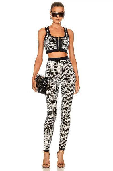 womens two piece sets pants golden lion tight-fit new women's sleeveless coat pencil pants sets bodycon jacquard bandage elegant party, White
womens two piece sets pants golden lion tight-fit new women's sleeveless coat pencil pants sets bodycon jacquard bandage elegant party, White