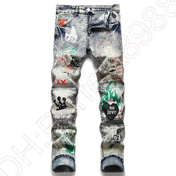 new jeans chino pants pant men's trousers stretch close-fitting slacks washed straight skinny embroidery patchwork ripped mens trend br, Blue
new jeans chino pants pant men's trousers stretch close-fitting slacks washed straight skinny embroidery patchwork ripped mens trend br, Blue