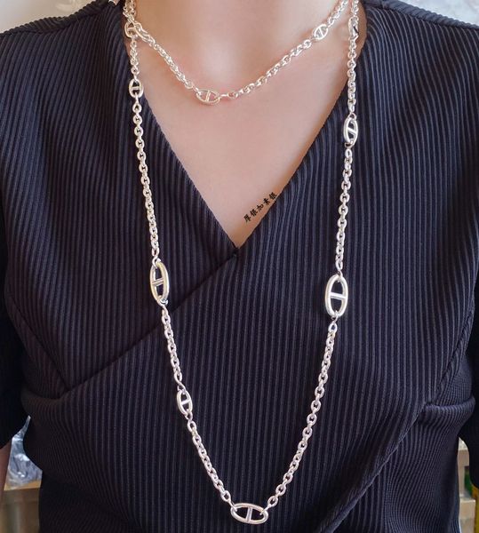 h logo roulis brand belly chains and necklace new in luxury fine jewelry body chain for womens k gold heart designer ttod ins, Silver
h logo roulis brand belly chains and necklace new in luxury fine jewelry body chain for womens k gold heart designer ttod ins, Silver