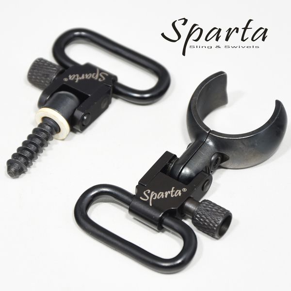 sparta hunting 1 inch sling swivels for magnum band split barrel band for winchester 94 and marlin 336 magazine tube diameters of .630 "
sparta hunting 1 inch sling swivels for magnum band split barrel band for winchester 94 and marlin 336 magazine tube diameters of .630 "