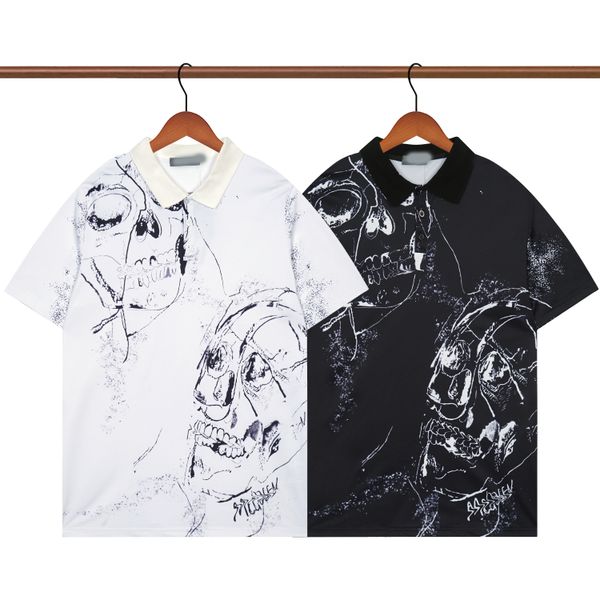 men's short-sleeved polo shirt european and american style figure head anchor white-collar society male youth short-sleeved lapel pullo, Black;brown
men's short-sleeved polo shirt european and american style figure head anchor white-collar society male youth short-sleeved lapel pullo, Black;brown