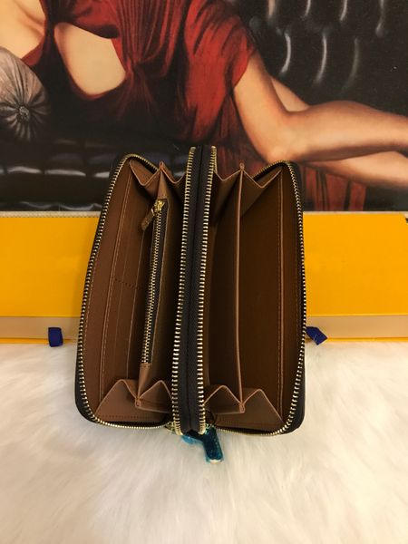 women bag double zipper wallets mens leather wallet holders for brown flower women purse monograms luxury purses cross body wallets zipper c, Red;black
women bag double zipper wallets mens leather wallet holders for brown flower women purse monograms luxury purses cross body wallets zipper c, Red;black