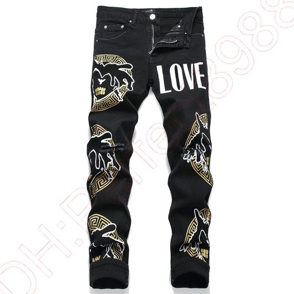 new jeans chino pants pant men's trousers stretch close-fitting slacks washed straight skinny embroidery patchwork ripped mens trend br, Blue
new jeans chino pants pant men's trousers stretch close-fitting slacks washed straight skinny embroidery patchwork ripped mens trend br, Blue