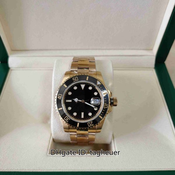 with box papers mens watch bp maker 40mm 116613 18k yellow gold ceramic bezel luminova watches cal.2813 2836 3135 movement mechanical automa, Slivery;brown
with box papers mens watch bp maker 40mm 116613 18k yellow gold ceramic bezel luminova watches cal.2813 2836 3135 movement mechanical automa, Slivery;brown