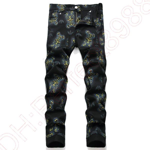new jeans chino pants pant men's trousers stretch close-fitting slacks washed straight skinny embroidery patchwork ripped mens trend br, Blue
new jeans chino pants pant men's trousers stretch close-fitting slacks washed straight skinny embroidery patchwork ripped mens trend br, Blue