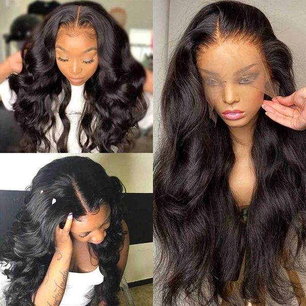 nxy lace wigs nicelight hair 13x4 front human body wave for women brazilian sale pre plucked transparent frontal 230106, Black;brown
nxy lace wigs nicelight hair 13x4 front human body wave for women brazilian sale pre plucked transparent frontal 230106, Black;brown