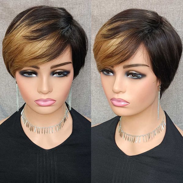 lace wigs short human with bangs remy highlight virgin hair pixie cut for black women straight bob 230106, Black;brown
lace wigs short human with bangs remy highlight virgin hair pixie cut for black women straight bob 230106, Black;brown