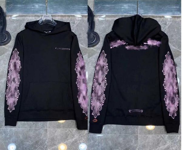 2023mens loose chromes brand sweatshirts classic ch designer hoodie heart horseshoe sanskrit print luxury zipper jacket pullover hooded 7, Black
2023mens loose chromes brand sweatshirts classic ch designer hoodie heart horseshoe sanskrit print luxury zipper jacket pullover hooded 7, Black