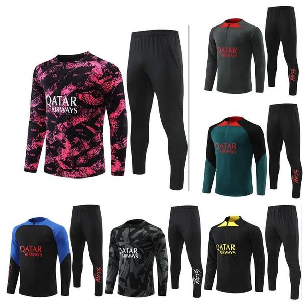 2022 2023 men kids psgs football soccer tracksuit mbappe 22/23 paris jacket futbol long sleeves survetement sets hommes sportswear training, Black
2022 2023 men kids psgs football soccer tracksuit mbappe 22/23 paris jacket futbol long sleeves survetement sets hommes sportswear training, Black