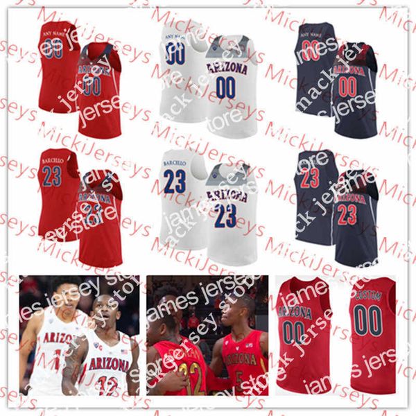 college basketball wears ncaa custom arizona wildcats stitched college basketball jersey lauri markkanen jason terry t.j. mcconnell zeke, Black
college basketball wears ncaa custom arizona wildcats stitched college basketball jersey lauri markkanen jason terry t.j. mcconnell zeke, Black