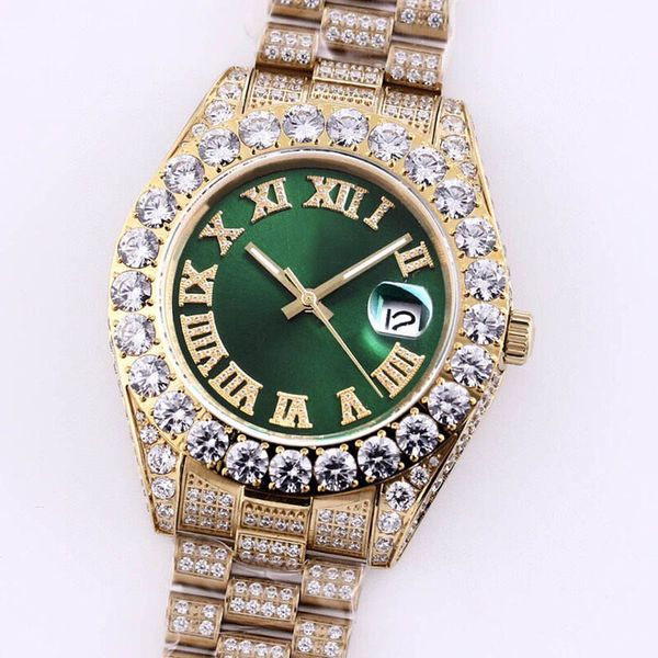 diamond watch automatic mechanical designer watches 43mm sapphire stainless steel folding buckle waterproof montre de luxe men business wris, Slivery;brown
diamond watch automatic mechanical designer watches 43mm sapphire stainless steel folding buckle waterproof montre de luxe men business wris, Slivery;brown