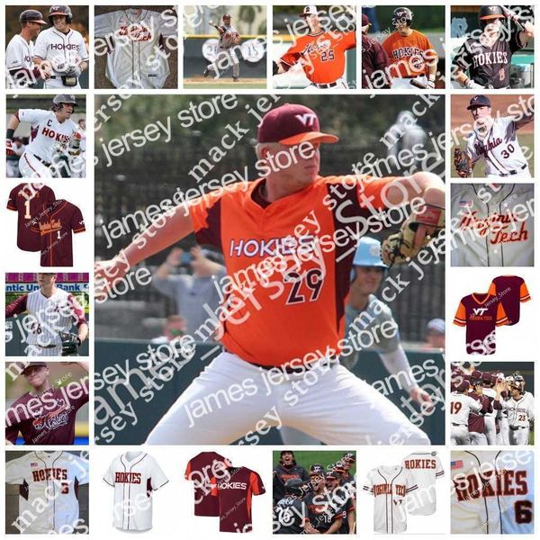 college baseball wears 2022 ncaa custom virginia tech hokies baseball jersey 48 joe saunders 48 brady kirtner 15 drue hackenberg 26 andrew, Black
college baseball wears 2022 ncaa custom virginia tech hokies baseball jersey 48 joe saunders 48 brady kirtner 15 drue hackenberg 26 andrew, Black