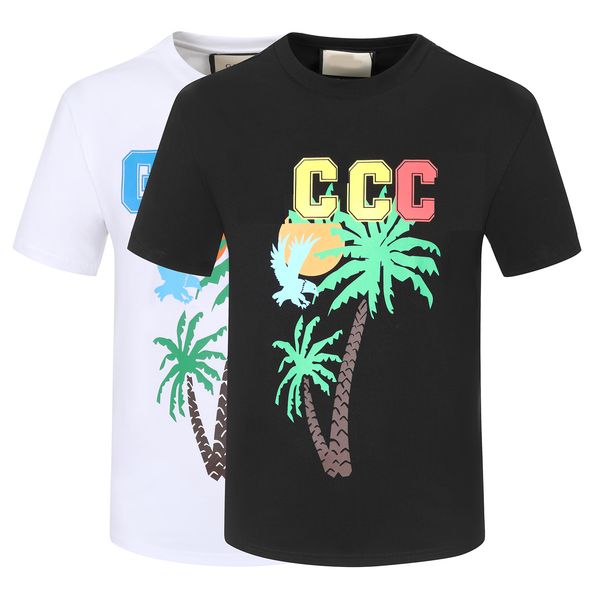 2023 early spring new men's casual trend letter printed short sleeve t-shirt men's and women's couples, Black;brown
2023 early spring new men's casual trend letter printed short sleeve t-shirt men's and women's couples, Black;brown