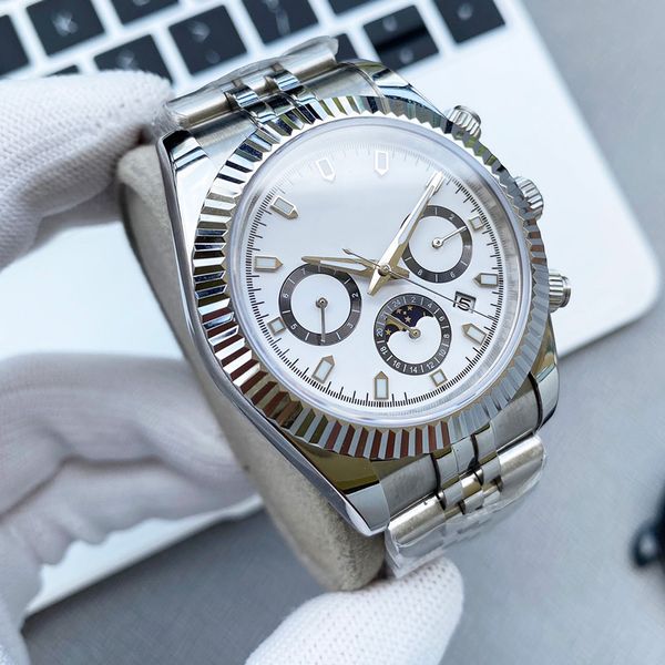 watch mens watch automatic mechanical movement watches 41mm warterproof watch business waterproof montre de luxe, Slivery;brown
watch mens watch automatic mechanical movement watches 41mm warterproof watch business waterproof montre de luxe, Slivery;brown