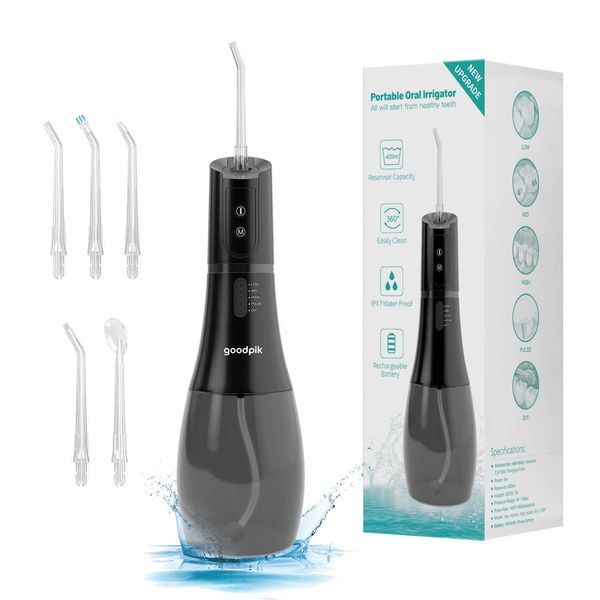 oral irrigators other hygiene cordless water flosser teeth cleaner with 5 mode portable irrigator 6 tips ipx7 proof 400ml tank care tools 22
oral irrigators other hygiene cordless water flosser teeth cleaner with 5 mode portable irrigator 6 tips ipx7 proof 400ml tank care tools 22