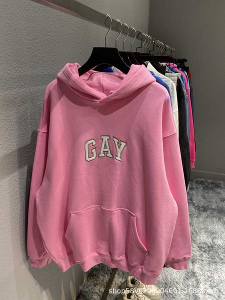 men's hoodie fashion hoody bal aga brand designer cotton letter embroidered fleece classic men sweater leisure casual oversize fskx, Black
men's hoodie fashion hoody bal aga brand designer cotton letter embroidered fleece classic men sweater leisure casual oversize fskx, Black