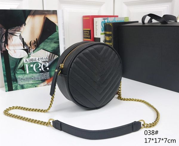 ladies mini round bags designer lambskin classic quilted check metal chain necklace turns around the bag luxury yslitys shoulder crossbody b
ladies mini round bags designer lambskin classic quilted check metal chain necklace turns around the bag luxury yslitys shoulder crossbody b