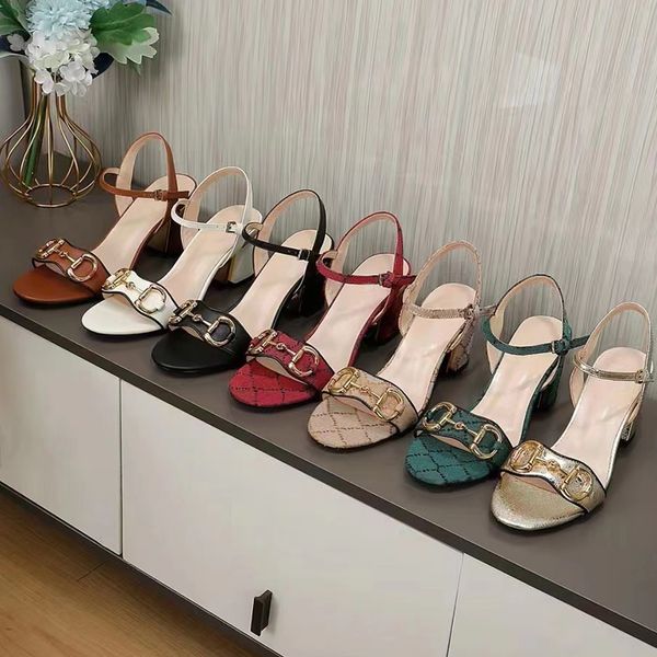 classic high heeled sandals designer shoes party 100% leather women dance shoe heels suede lady metal belt buckle thick heel woman shoes lar, Black
classic high heeled sandals designer shoes party 100% leather women dance shoe heels suede lady metal belt buckle thick heel woman shoes lar, Black