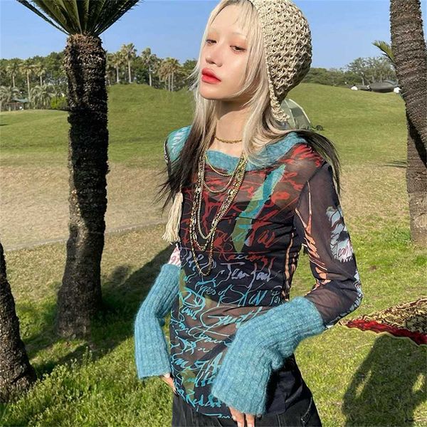 women t shirt designer spring autumn new 2023 round neck pullover long sleeve mesh printing casual ladies shirt, White
women t shirt designer spring autumn new 2023 round neck pullover long sleeve mesh printing casual ladies shirt, White