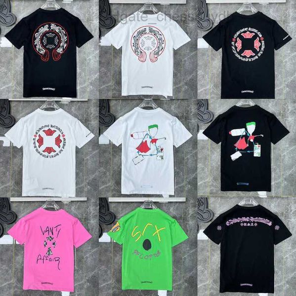 t luxury men's shirt classic brand tees men women sanskrit letter sweatshirts short sleeve horseshoe designer couple t-shirts cross te, White;black
t luxury men's shirt classic brand tees men women sanskrit letter sweatshirts short sleeve horseshoe designer couple t-shirts cross te, White;black