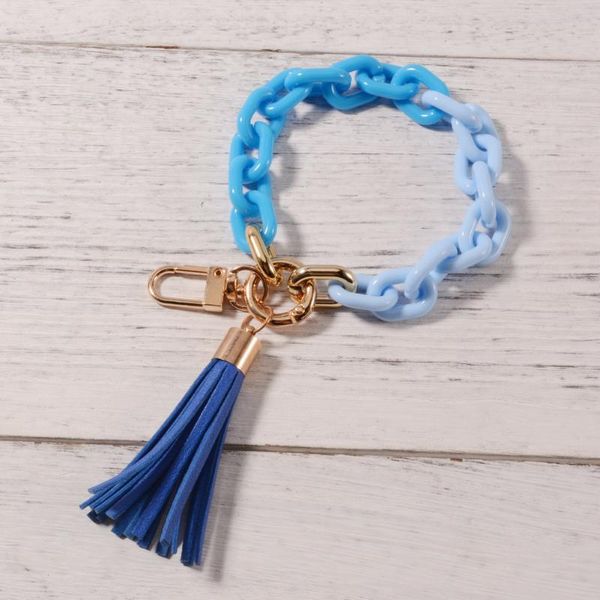 charm bracelets acrylic chain keychain for keys colorful tassel keyring women men wristlet bracelet charms 2023 fashion jewelry, Golden;silver
charm bracelets acrylic chain keychain for keys colorful tassel keyring women men wristlet bracelet charms 2023 fashion jewelry, Golden;silver