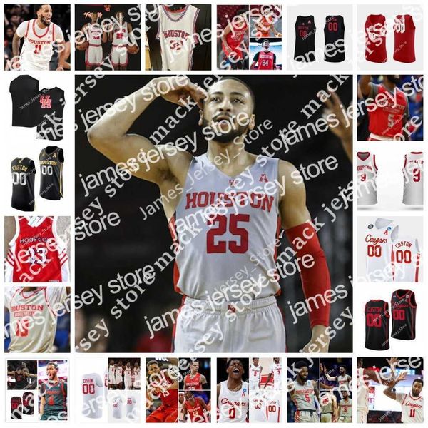 college basketball wears ncaa custom uh houston cougars college basketball jersey 24 quentin grimes 3 dejon jarreau 5 cameron tyson 11 nate, Black
college basketball wears ncaa custom uh houston cougars college basketball jersey 24 quentin grimes 3 dejon jarreau 5 cameron tyson 11 nate, Black
