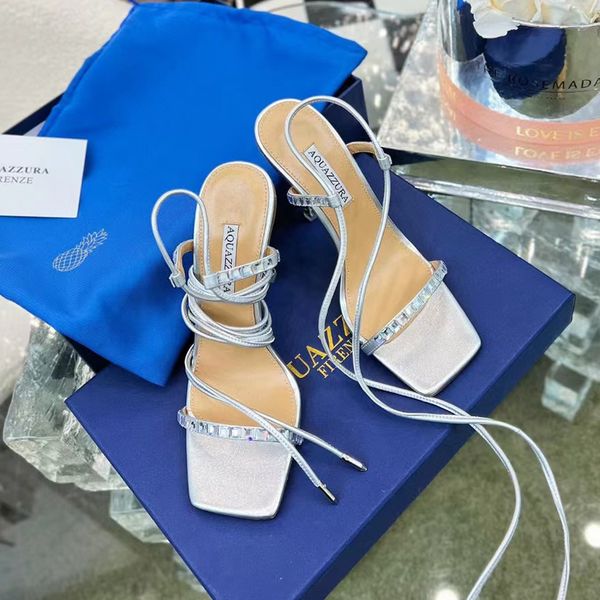 diamond high aquazzura heel sandals leather crystal decoration .5cm slimhigh heels luxury designer wedding shoes women's leggings lac, Black
diamond high aquazzura heel sandals leather crystal decoration .5cm slimhigh heels luxury designer wedding shoes women's leggings lac, Black
