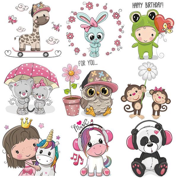 notions kids iron on patches cute unicorn rabbit heat transfer stickers with colorful pattern appliques design decoration washable for t-shi, Black
notions kids iron on patches cute unicorn rabbit heat transfer stickers with colorful pattern appliques design decoration washable for t-shi, Black