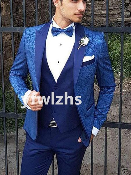 customize tuxedo jacquard handsome peak lapel groom tuxedos men suits wedding/prom/dinner man blazer jacket pants tie vest w1233, Black;gray
customize tuxedo jacquard handsome peak lapel groom tuxedos men suits wedding/prom/dinner man blazer jacket pants tie vest w1233, Black;gray