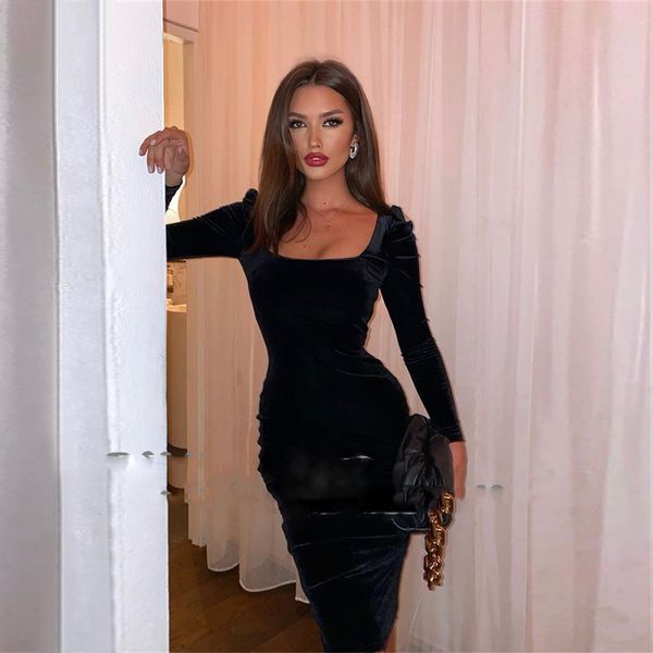 modern black long sleeves evening dresses strapless formal women party prom gowns vestidos de festa, Black;red
modern black long sleeves evening dresses strapless formal women party prom gowns vestidos de festa, Black;red