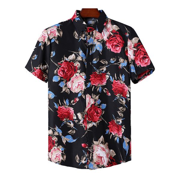 men's casual shirts new hawaiian heat sublimation transfer men's short sleeve beach fashion casual shirt, White;black
men's casual shirts new hawaiian heat sublimation transfer men's short sleeve beach fashion casual shirt, White;black