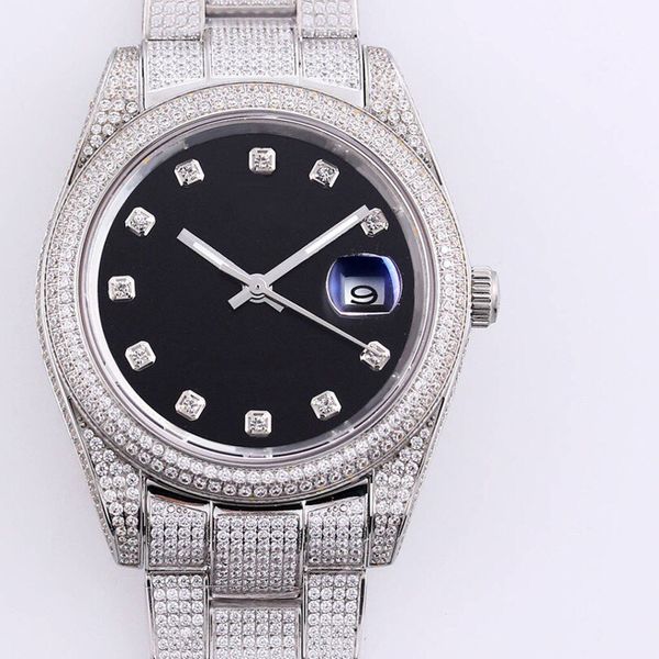 diamond watch mens watch automatic mechanical movement watches 41mm warterproof business montre de luxe, Slivery;brown
diamond watch mens watch automatic mechanical movement watches 41mm warterproof business montre de luxe, Slivery;brown