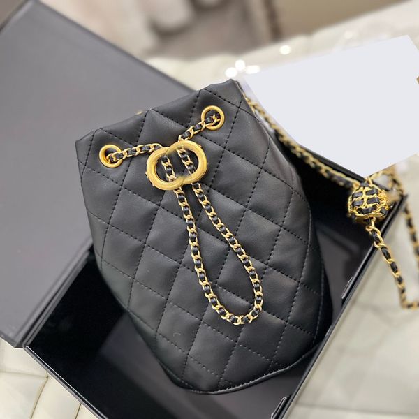 womens designer drawstring bucket bags crush pearl plait gold ball metal hardware matelasse chain crossbody shoulder outdoor sacoche mini po
womens designer drawstring bucket bags crush pearl plait gold ball metal hardware matelasse chain crossbody shoulder outdoor sacoche mini po