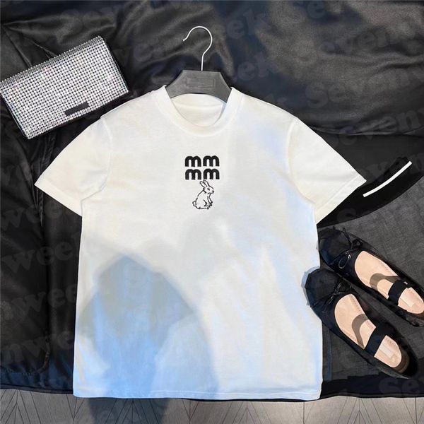 women's t-shirt designer embroidery letter t s tees for women summer lady pullover clothing short sleeve tee tshirt xiwd, White
women's t-shirt designer embroidery letter t s tees for women summer lady pullover clothing short sleeve tee tshirt xiwd, White