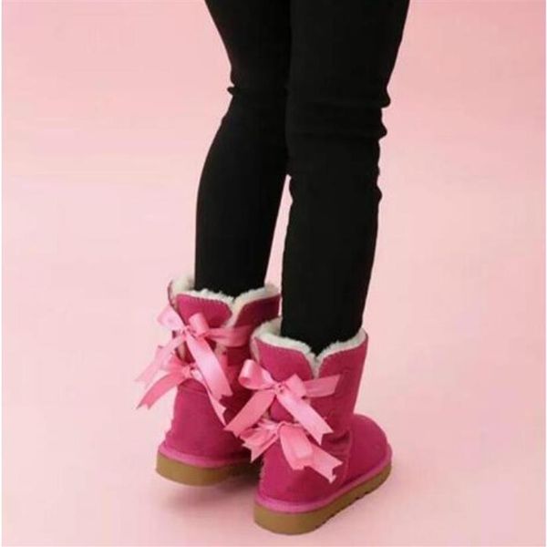 kids bailey 2 bows boots genuine leather toddlers snow boots solid botas de nieve winter girls footwear toddler girls boots 777264v, Black;grey
kids bailey 2 bows boots genuine leather toddlers snow boots solid botas de nieve winter girls footwear toddler girls boots 777264v, Black;grey