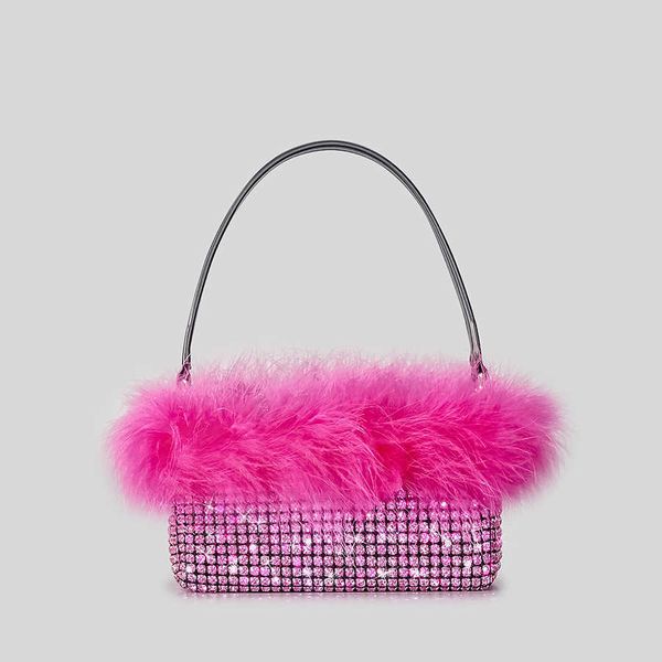 ostrich hair rhinestone evening bag for women chains shoulder crossbody bags diamond lady handbags shiny small party purses 2023 230129
ostrich hair rhinestone evening bag for women chains shoulder crossbody bags diamond lady handbags shiny small party purses 2023 230129