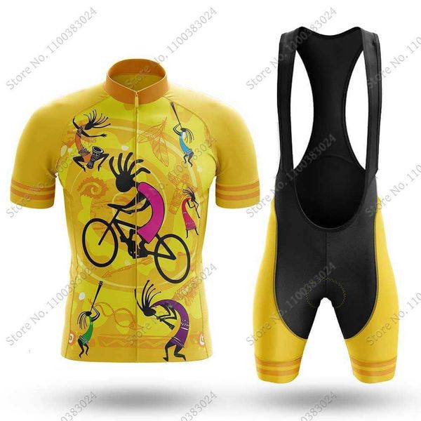 2022 kokopelli yellow cycling jersey set mens summer clothing road bike shirts suit bicycle bib shorts mtb ropa maillot culotte, Black;red
2022 kokopelli yellow cycling jersey set mens summer clothing road bike shirts suit bicycle bib shorts mtb ropa maillot culotte, Black;red