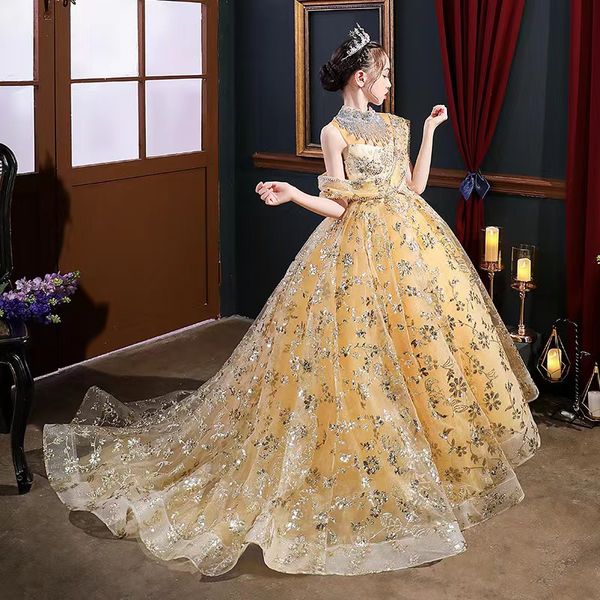 2023 gold flower girl dresses jewel neck ball gown lace appliques beads sequined kids girls pageant dress luxury sweep train crystal birthda, White;blue
2023 gold flower girl dresses jewel neck ball gown lace appliques beads sequined kids girls pageant dress luxury sweep train crystal birthda, White;blue