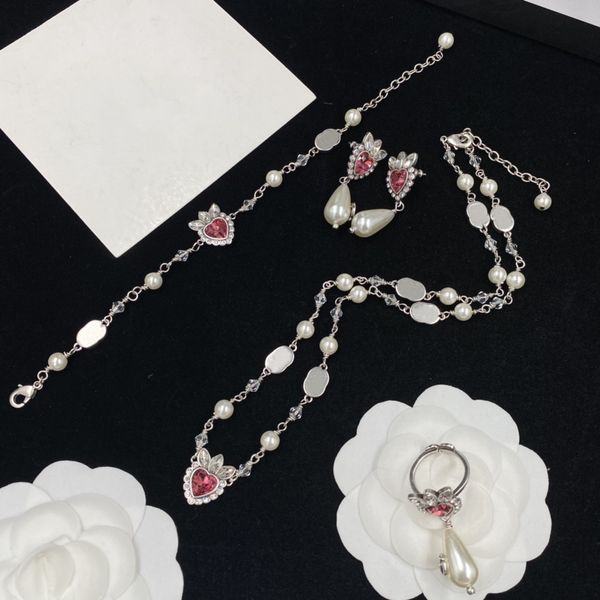 necklace for love jewelry set earrings and bracelet fashion for women long chain supply, Silver
necklace for love jewelry set earrings and bracelet fashion for women long chain supply, Silver