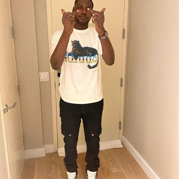 2023 new men's t shirt north american high street brand rhude panther letter gradient print round neck loose short sleeve couple, White;black
2023 new men's t shirt north american high street brand rhude panther letter gradient print round neck loose short sleeve couple, White;black
