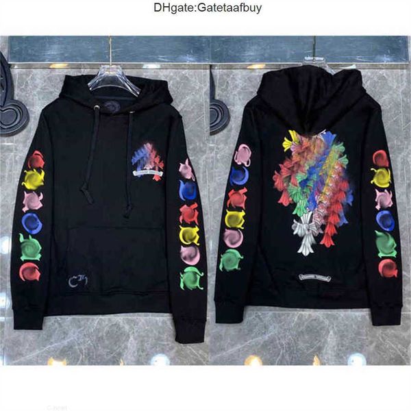 2022 designer brand ch hoodie crow records graffiti limited sweater muno se0l, Black
2022 designer brand ch hoodie crow records graffiti limited sweater muno se0l, Black