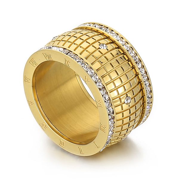 fashion hip hop bling cubic zircons men women rings stainless steel gold plated classic males finger rings size 7-12, Golden;silver
fashion hip hop bling cubic zircons men women rings stainless steel gold plated classic males finger rings size 7-12, Golden;silver
