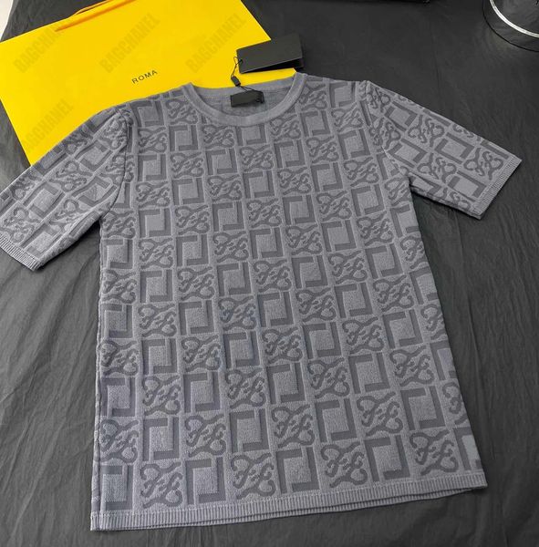 women's knits t-shirt designer short-sleeved fashionable summer breathable running sweatshirt letter embroidery women t shirts, White
women's knits t-shirt designer short-sleeved fashionable summer breathable running sweatshirt letter embroidery women t shirts, White
