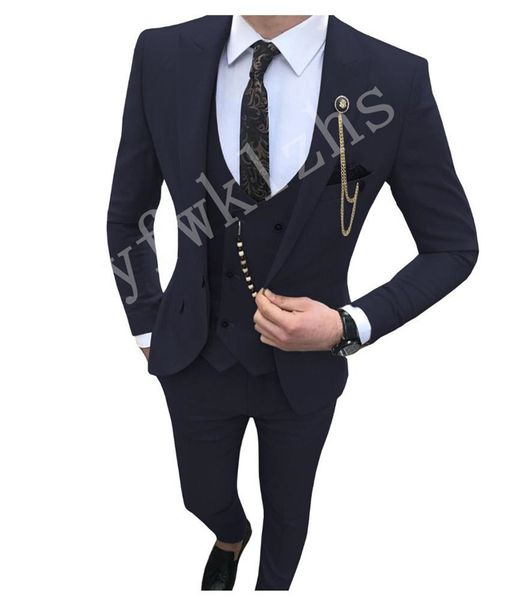 custom made men suits one button groom tuxedos peak lapel groomsmen wedding/prom/dinner man blazer jacket pants vest w851, Black;gray
custom made men suits one button groom tuxedos peak lapel groomsmen wedding/prom/dinner man blazer jacket pants vest w851, Black;gray